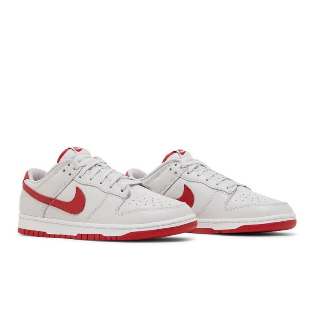 Nike Dunk Low "Vast Grey Varsity Red" FJ0832-011 (2023) NEW